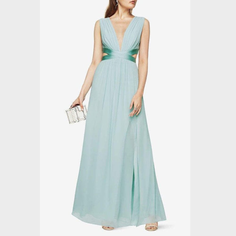 BCBGMAXAZRIA Julianne Cutout Gown